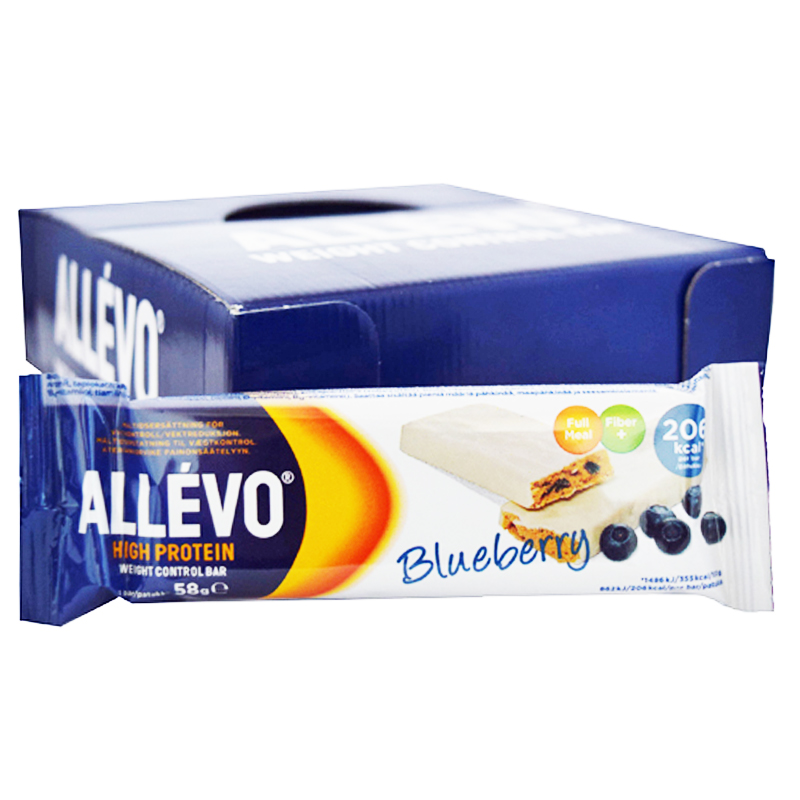 Hel Låda Måltidsersättning "Blåbär" 20 x 58g - 84% rabatt