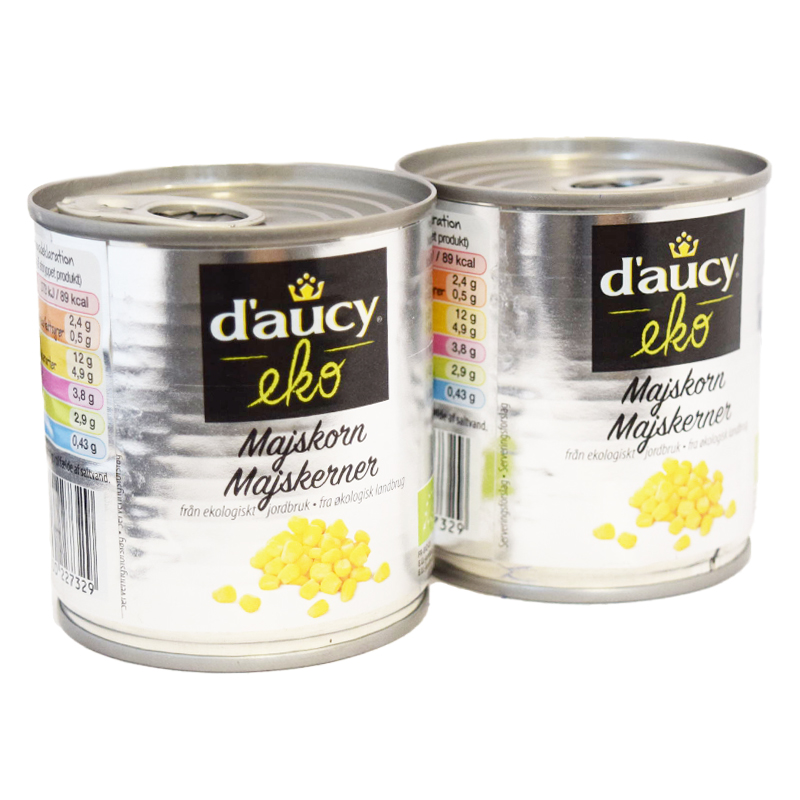 Majskorn 2-pack 2 x 140g - 26% rabatt