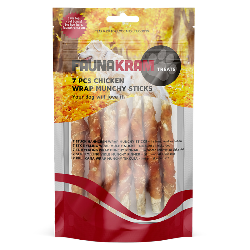 Hundgodis Kyckling 7-pack - 31% rabatt
