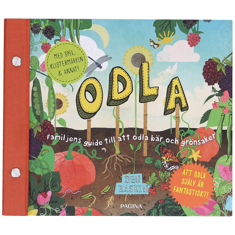 Bok "Odla - Familjens guide till att odla bär och grönsaker" - 71% rabatt
