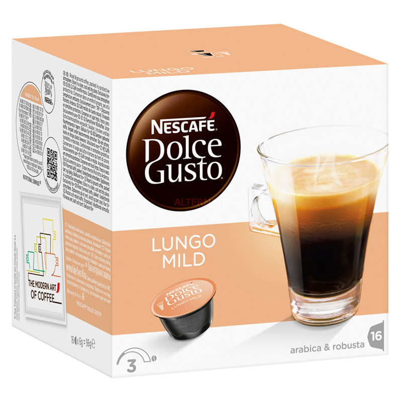 Kaffekapslar "Lungo Mild" 16st - 46% rabatt