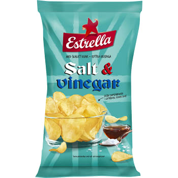 SALT VINÄGER CHIPS 175 GR