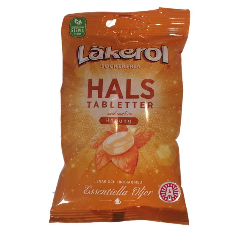 Halstabletter Honung - 66% rabatt