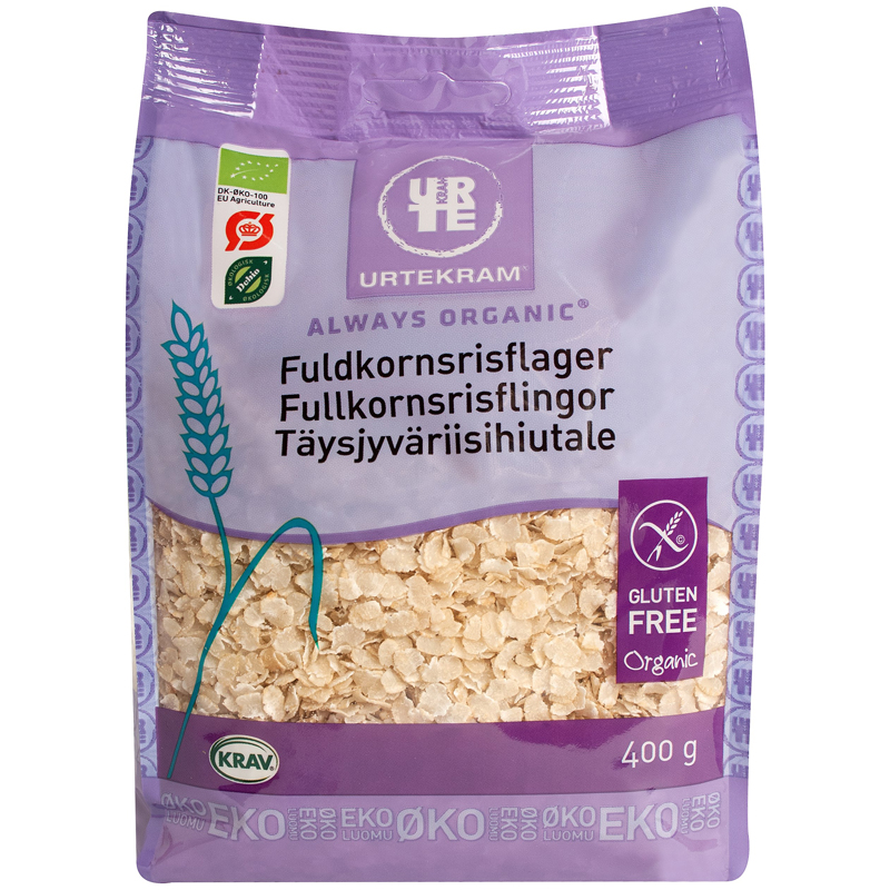 Eko Fullkornsrisflingor 400g - 42% rabatt