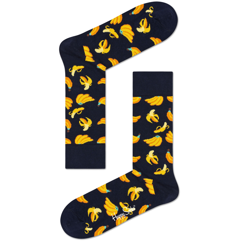 Banana Sock Svart Stl 41-46 - 40% rabatt