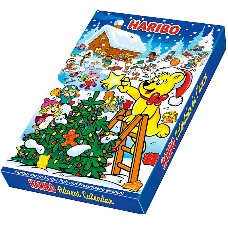 Adventskalender "Haribo" 300g - 71% rabatt