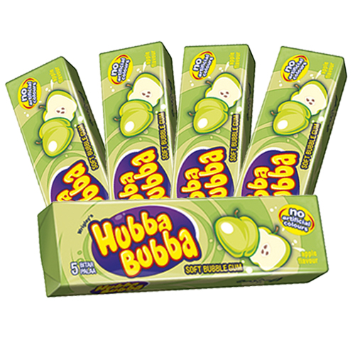 HUBBA BUBBA ÄPPLE - 5 st
