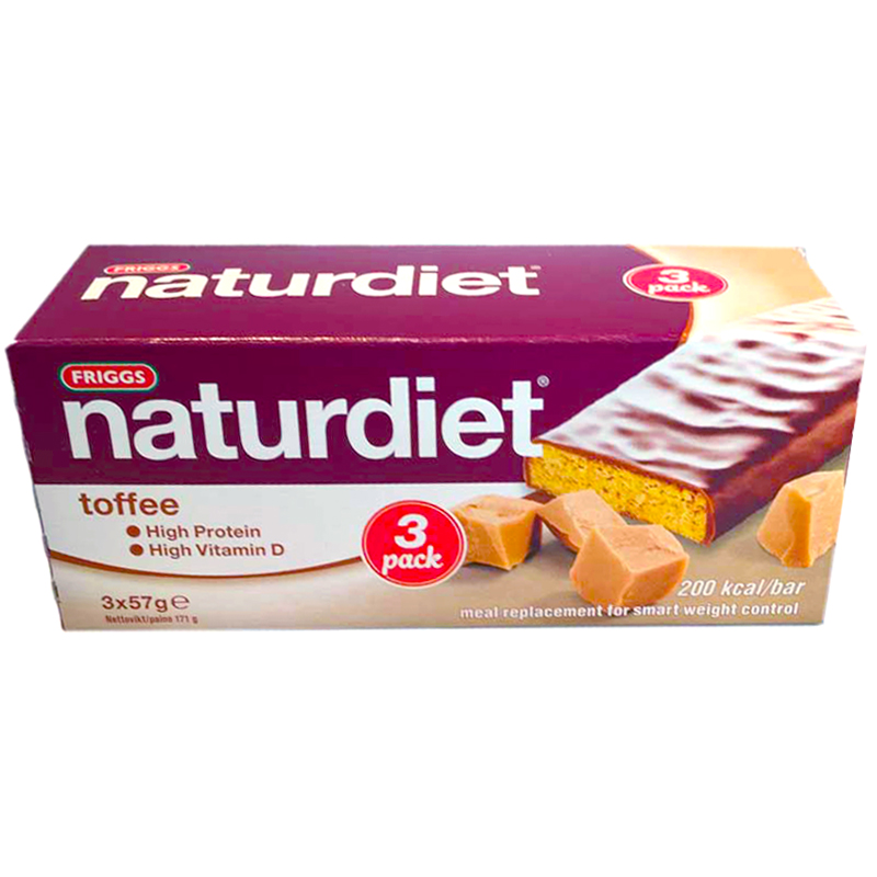 Mealbar Toffee 3-Pack - 87% rabatt