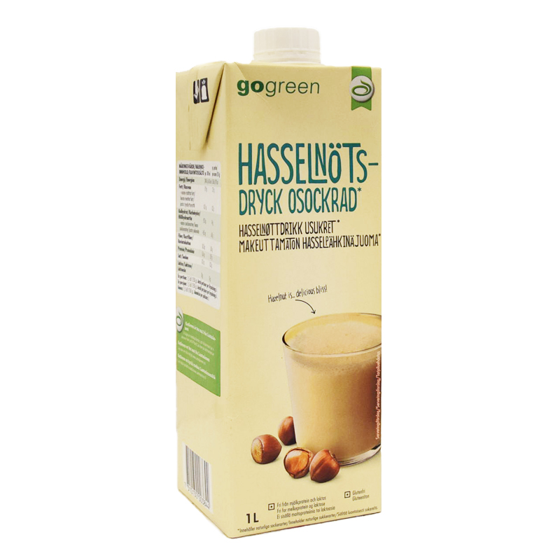 Hasselnötsdryck Osockrad - 25% rabatt