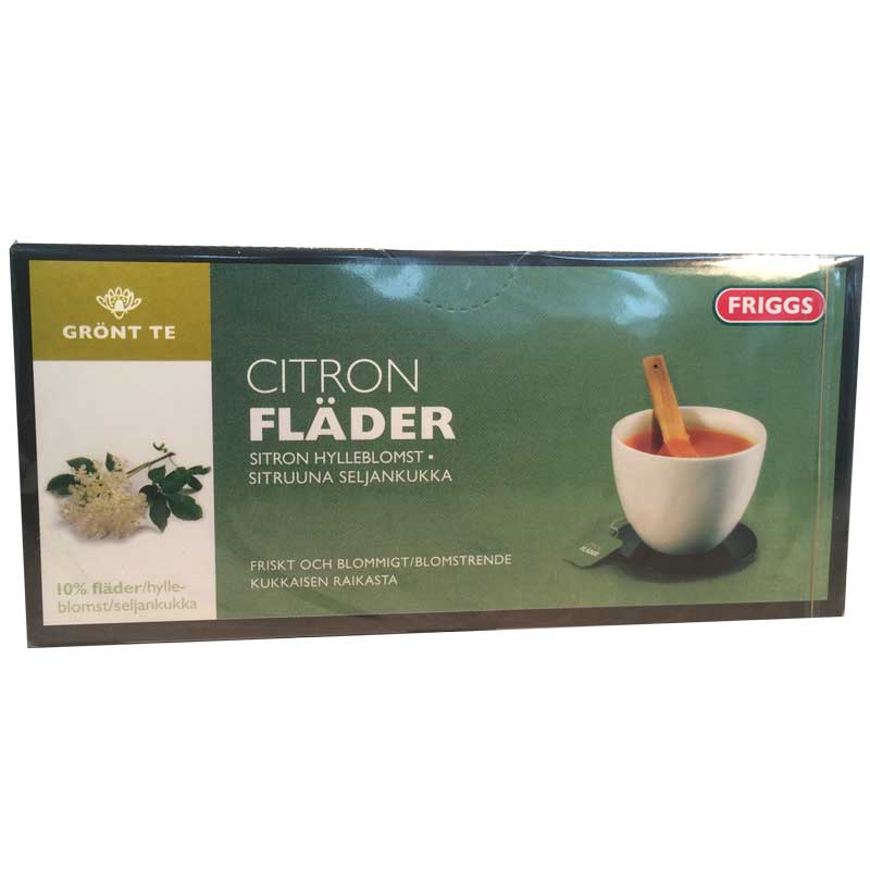 Grönt te fläder/citron - 50% rabatt