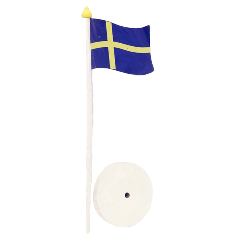 Träflagga på fot - 25% rabatt