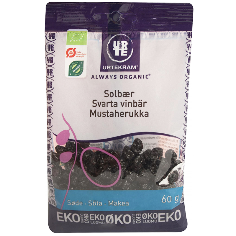 Eko Svarta Vinbär 60g - 41% rabatt