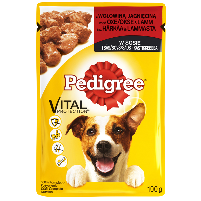 Våtfoder Oxe & Lamm 100g - 11% rabatt