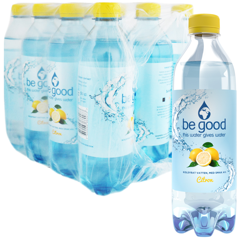 Hel Låda Kolsyrat Vatten Citron 12 x 50cl - 60% rabatt