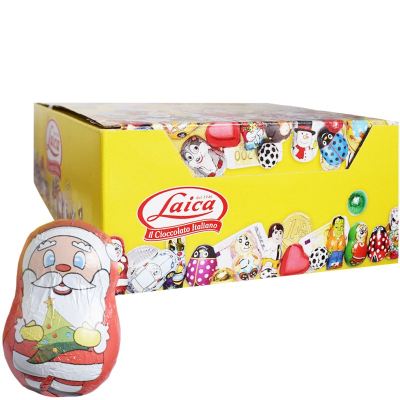 Hel Låda Mjölkchoklad Tomtar 26 x 90g - 75% rabatt