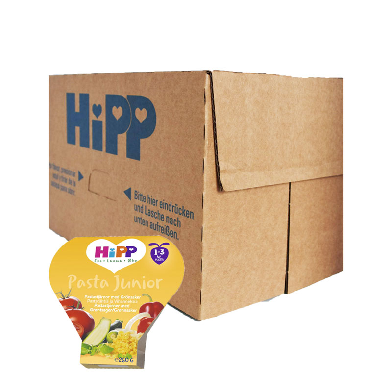 Hel Låda Barnmat Pastastjärnor Grönsaker 6 x 260g - 71% rabatt