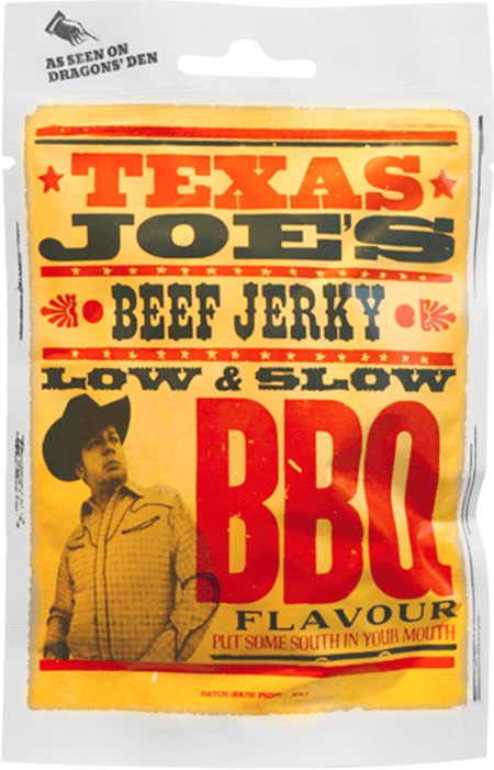 Texas Joes Low & Slow BBQ Beef Jerky 25g