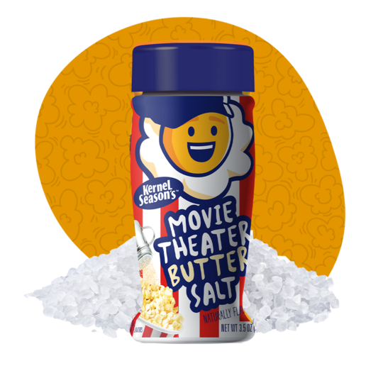 Kernels Popcorn Seasoning Movie Theatre Butter Salt 99g