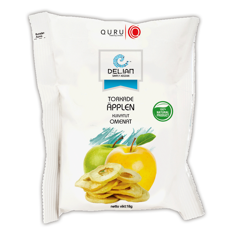 Torkade Äpplen 18g - 44% rabatt