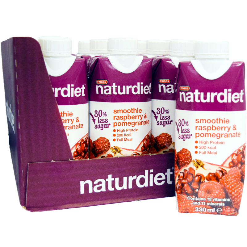 Naturdiet Smoothie Granatäpple & Hallon - 52% rabatt