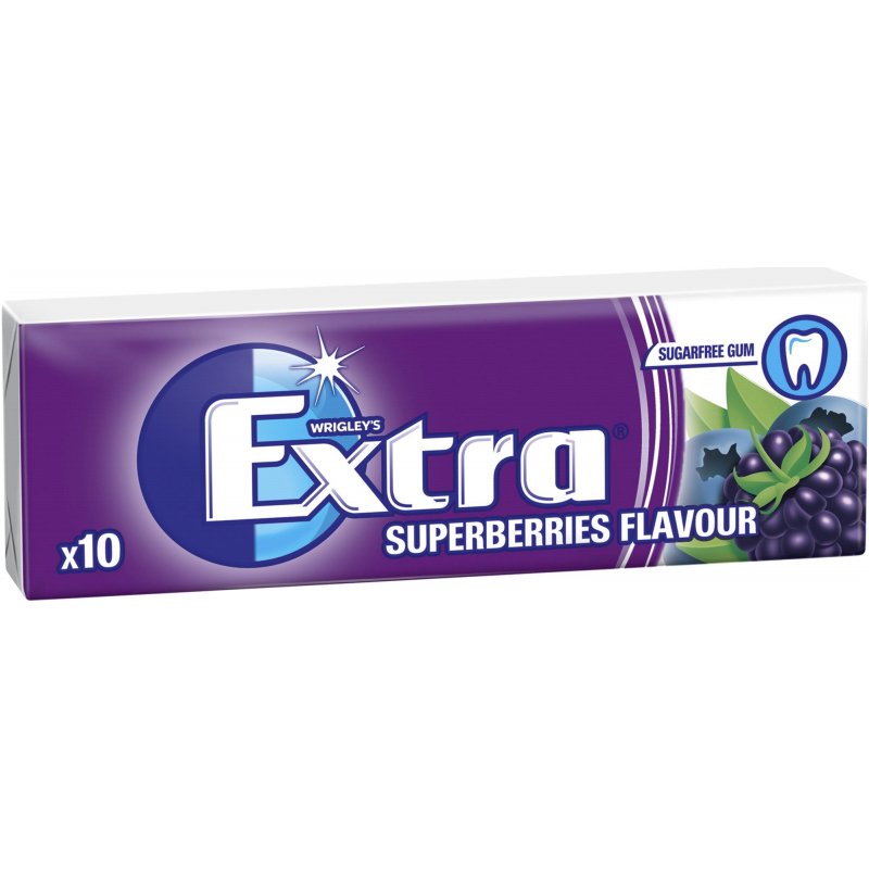Tuggummin "Superberries" 14g - 49% rabatt