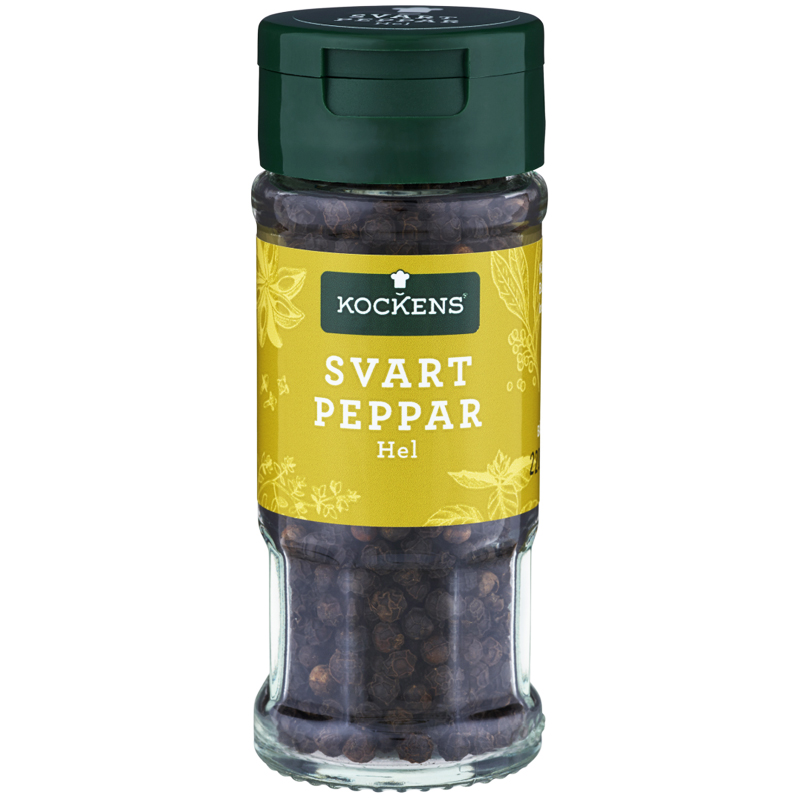Svartpeppar Hel 43g - 44% rabatt