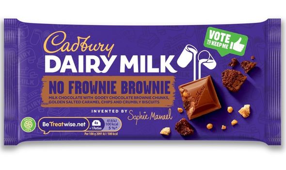Cadbury Dairy Milk Inventor No Frownie Brownie 110g