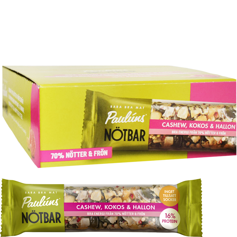 Nötbar Cashew/Kokos/Hallon - 55% rabatt