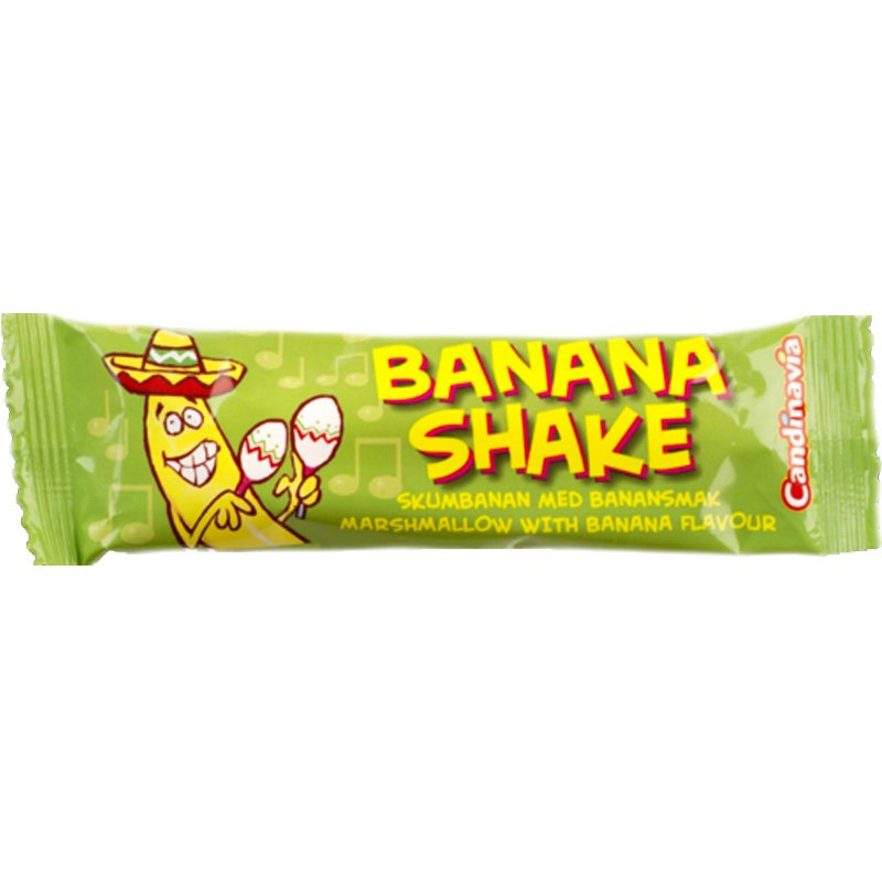 Skumgodis Banan 22g - 49% rabatt
