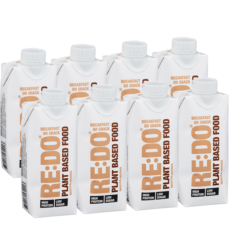Växtbaserad Proteindryck Mocca Mania 8-pack - 70% rabatt