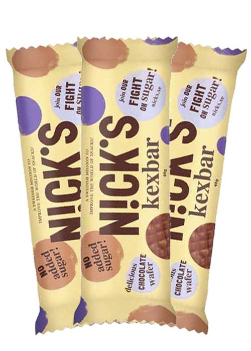 Nick's Kexbar 40g x 3 st