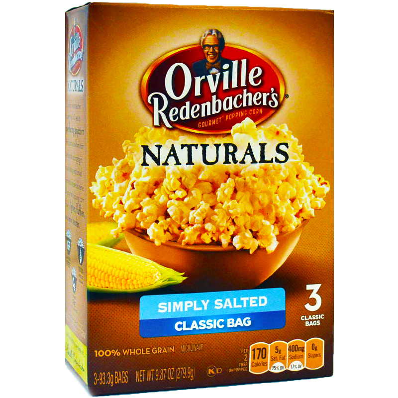 Popcorn Lättsaltade 279g - 73% rabatt