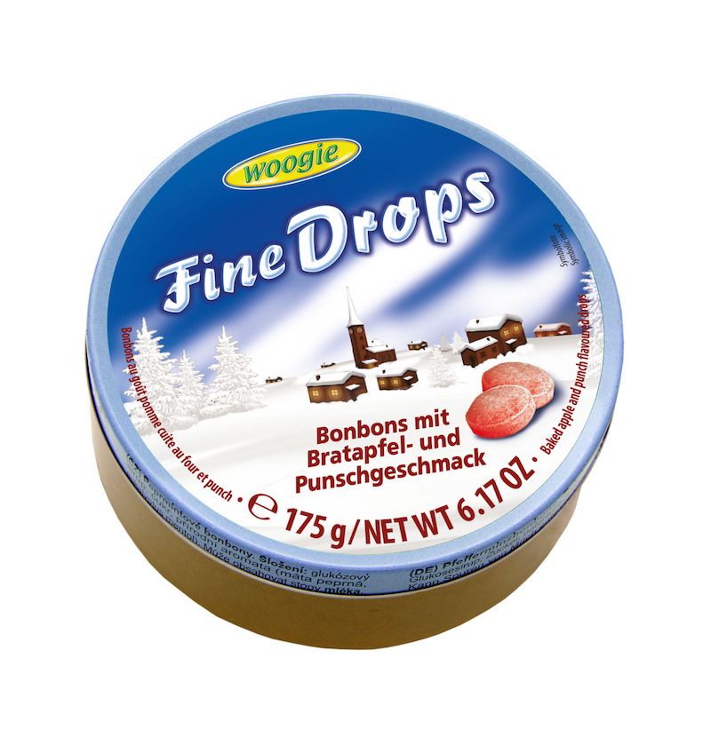 Woogie Fine Drops - Äpple & Punch 175g