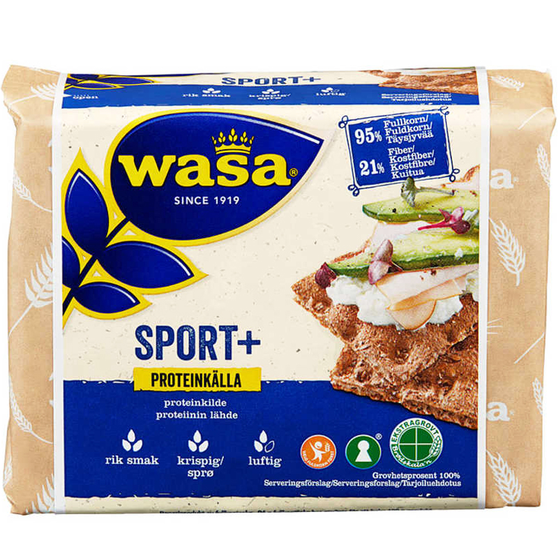 Knäckebröd Sport+ - 20% rabatt