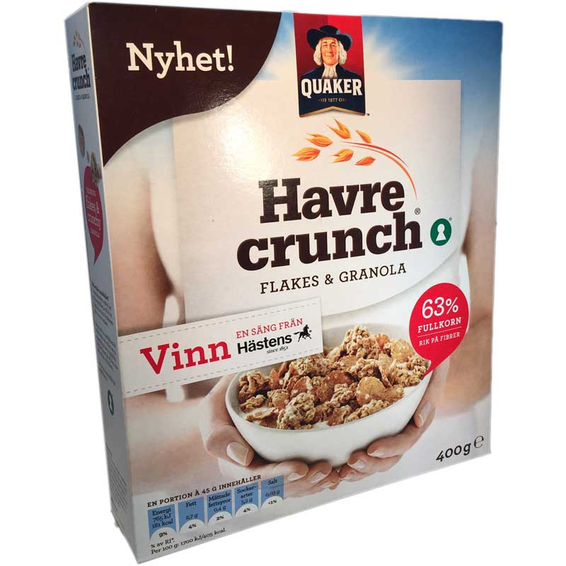 Havre crunch - 67% rabatt