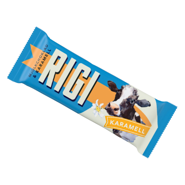 Rigi Mjölkchoklad & Karamell 20g