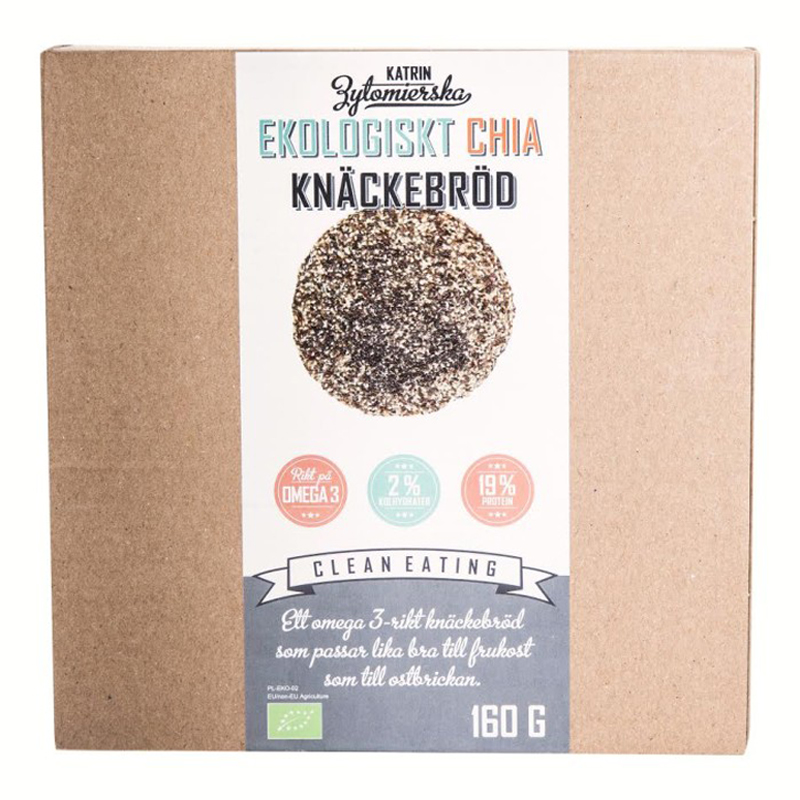 Knäckebröd Chiafrön 200g - 30% rabatt