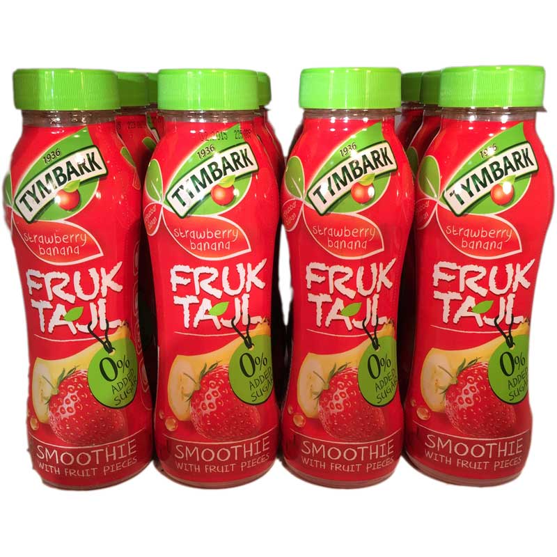Hel låda- Fruktcoctail Banan/Jordgubb - 66% rabatt