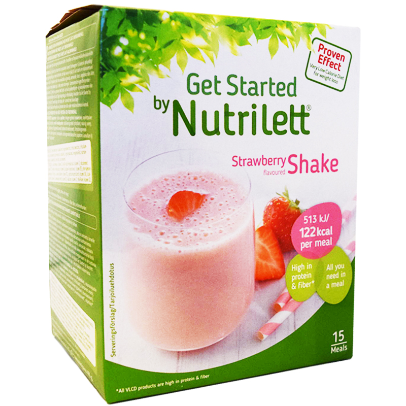 Hel Låda Shakemix "Strawberry" 15 x 33g - 44% rabatt