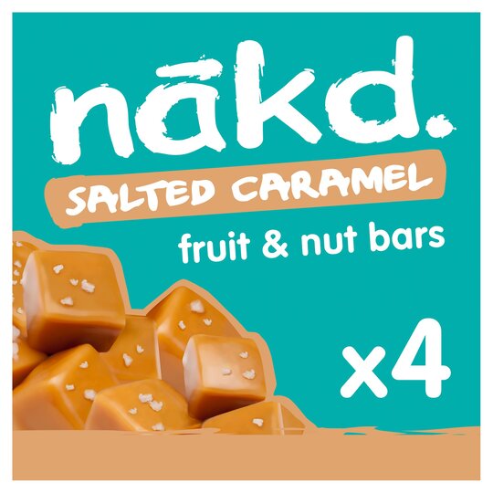 Nakd Salted Caramel 4-pack 140g