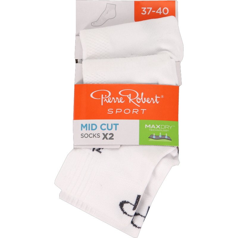 2-pack Sportstrumpa Vita Stlk 37-40 - 59% rabatt
