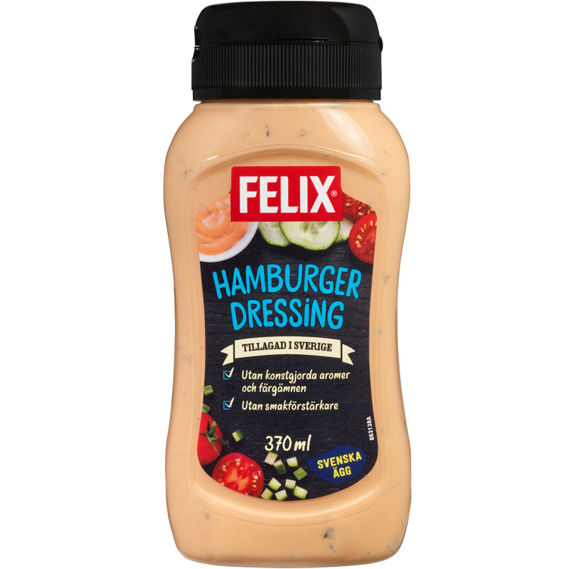 Hamburgerdressing 370ml - 25% rabatt