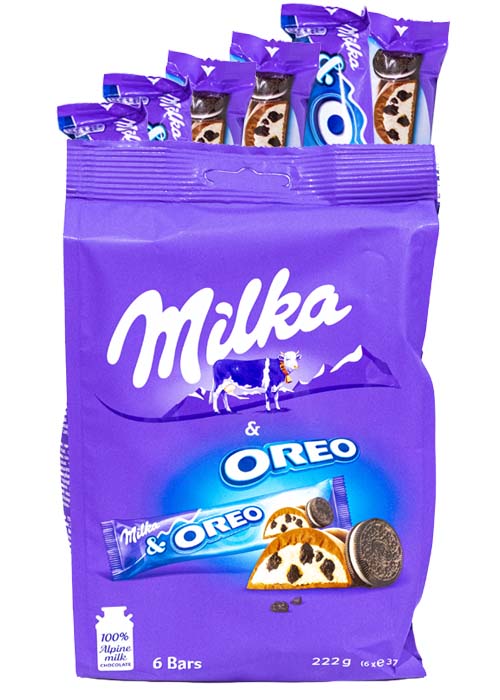 Milka Oreo 222g (6 st x 37g)