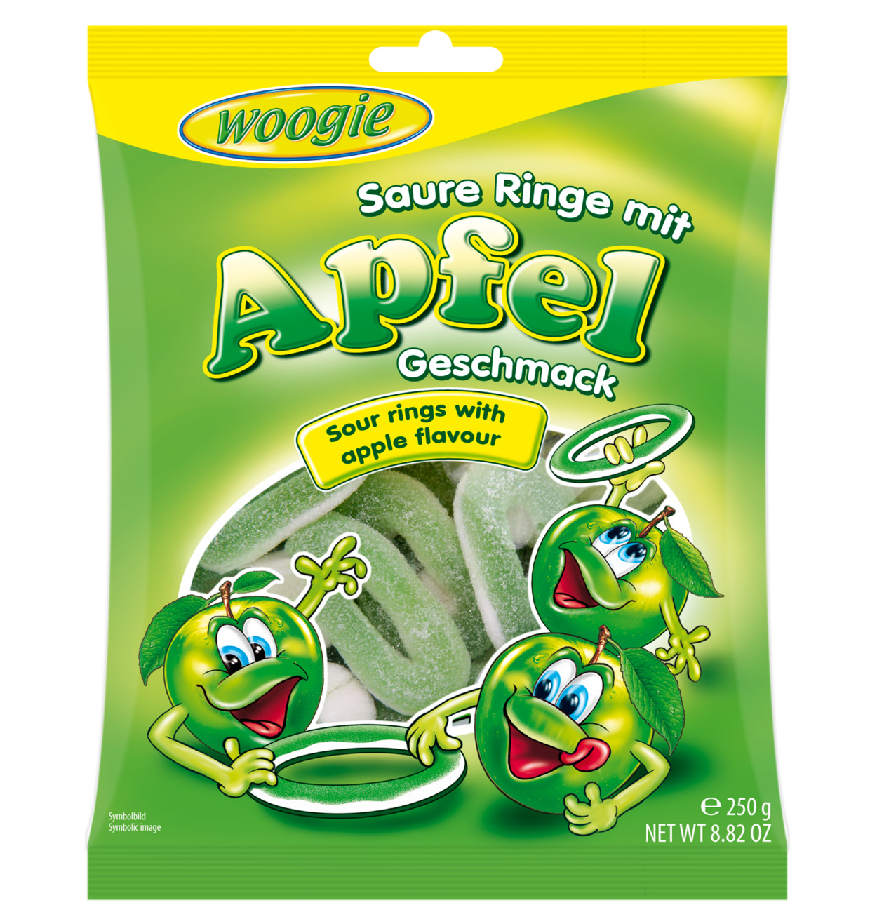 Woogie Sura Äppelringar 250g