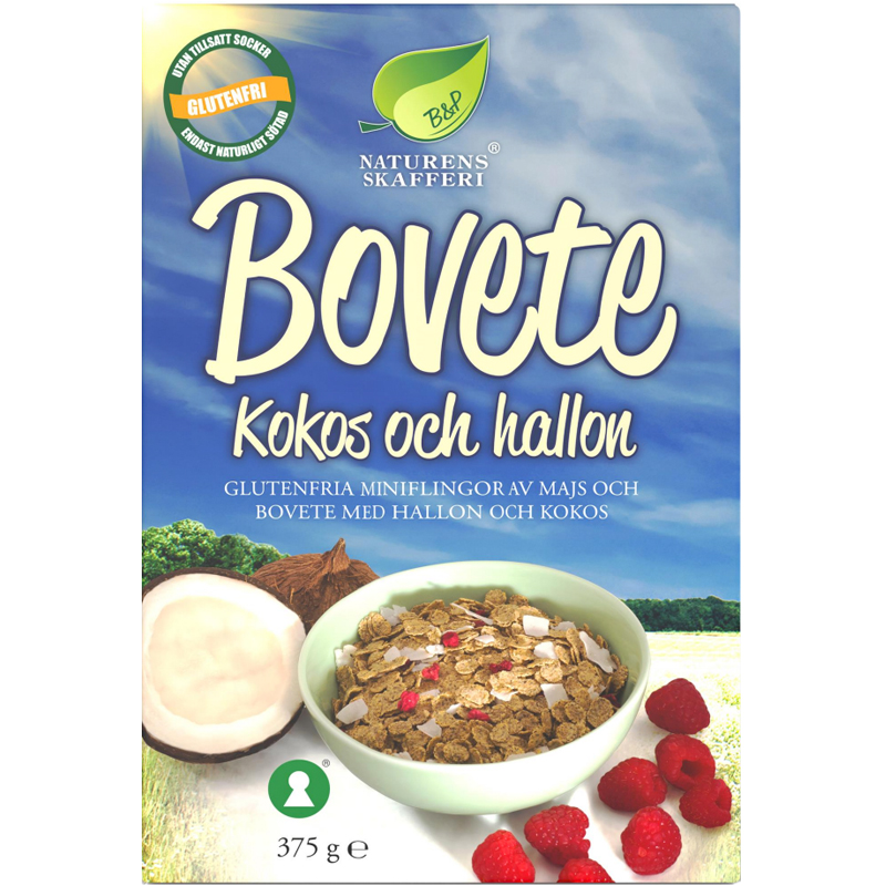 Boveteflingor Kokos & Hallon 375g - 55% rabatt