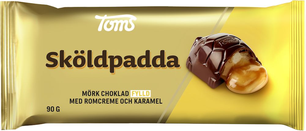 Toms Chokladkaka Sköldpadda 90g