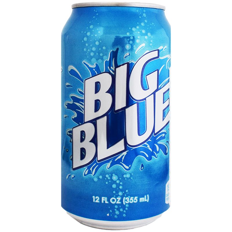 Läsk "Big Blue" 355ml - 60% rabatt