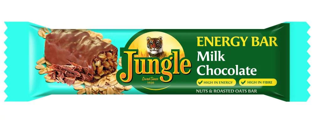 Jungle Energy Bar Milk Chocolate 48g