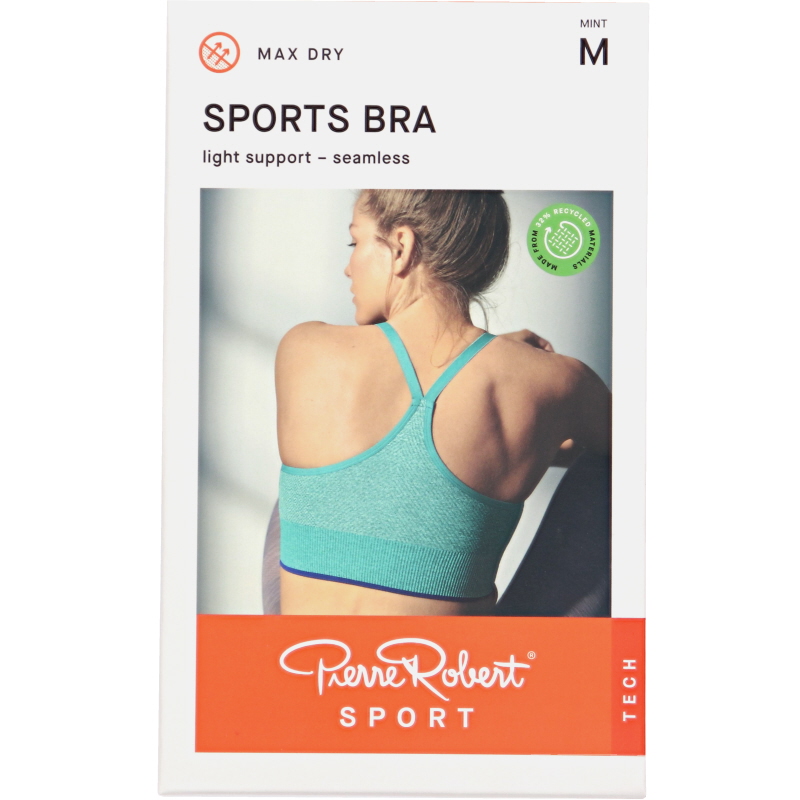 Sport-BH Light Support Mint Stlk M - 65% rabatt