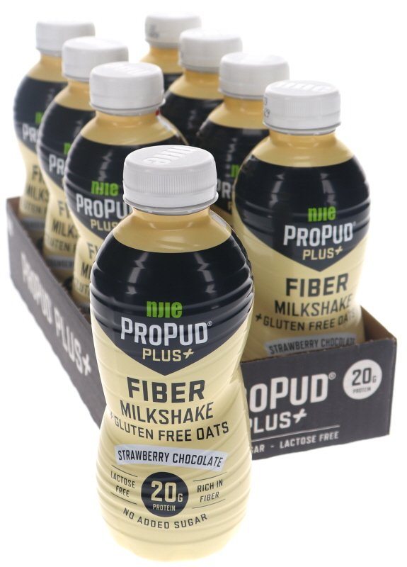 Proteinmilkshake Jordgubb & Choklad 8-pack - 50% rabatt